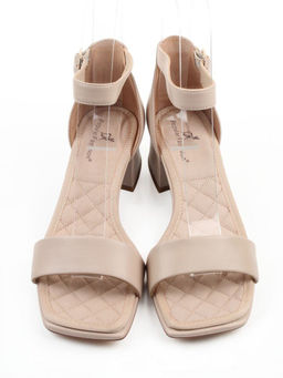 08-BE47F-66E BEIGE Босоножки женские (натуральная кожа)