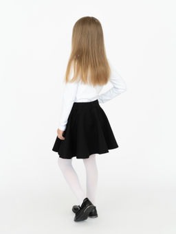 Юбка детская школьная черная 454 (134, 68)