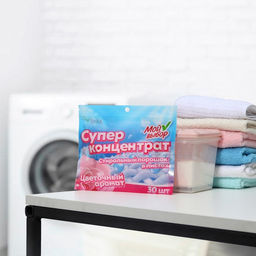 Стиральный порошок в листах, Мой Выбор, Универсальный, Цветочный аромат, Концентрат, 30 листов  фото 2