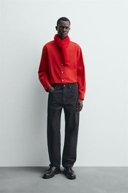 COMPACT COTTON RELAXED FIT SHIRT