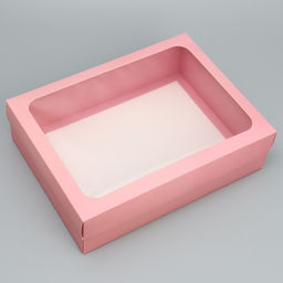 Коробка подарочная Розовая, 32 24 9 см