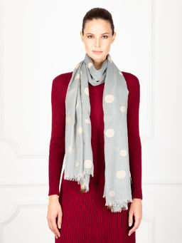 Палантин жен. шерсть+соя+люр 93х195 SZ60-0680-11 - Eleganzza фото 4