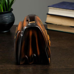 Копилка для денег «Барсетка», коричневый, керамика, 11×18×14 см