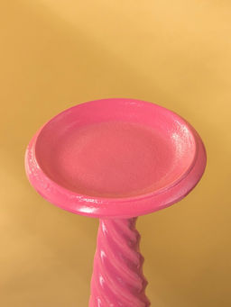 Подсвечник «Вдохновение», 12.5×12.5×42 см, алюминий