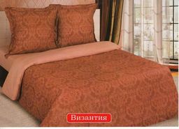 Постельное белье - Поплин Deluxe Византия мокко 1,5-спальный