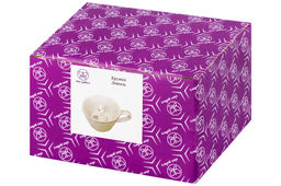 Кружка 300 мл 14*10*7,5 см Лошадь белая с золотом, фарфор - Elan gallery фото 8