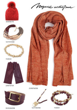 Палантин из шерсти и акрила - Модные истории фото 7