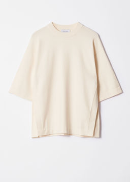 Camiseta de punto de corte holgado
