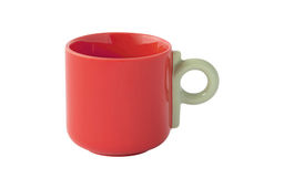 Набор кружек Creative, красный, оранжевый, жёлтый, зелёный, синий, фиолетовый, 0,1 л, 6 шт - Easy life фото 4