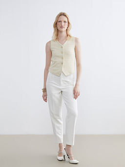 V Yaka Ekose Kad?n Yelek