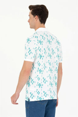 U. S. Polo Assn Мужская мятная футболка-поло - U.s. polo assn фото 12