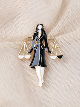 Брошь Фемида / 4847-35 /уп 24/