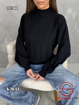 Свитер женский однотонный