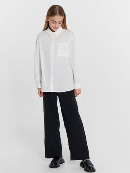 Рубашка для девочек в белом цвете - Mark formelle фото 3