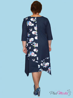 Платье Модель №1 размеры 52-62 - Plusmoda фото 6