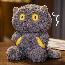 Мягкая игрушка Кот с кармашками 25 см - Storyland фото 4