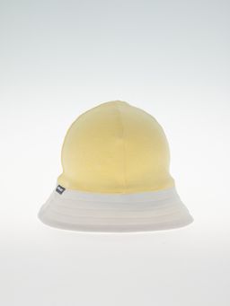 Панамка трикотажная вязаная (Молоко/Лаванда) - Jumbi фото 8