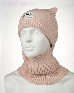 02-96-M Комплект флис (колпак+снуд) (50-52)