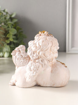 Фигурка полистоун «Ангелочек на сердце», 13×14 см