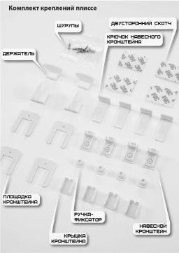Шторы плиссе Эскар Non Waven, натяжного типа  фото 8