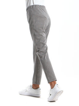 Брюки для девочки спортивные штаны в клетку детская одежда UD 7860 клетка - Mini maxi фото 5