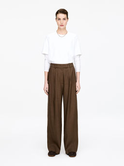 Pantalones de sastre anchos - H&m фото 2