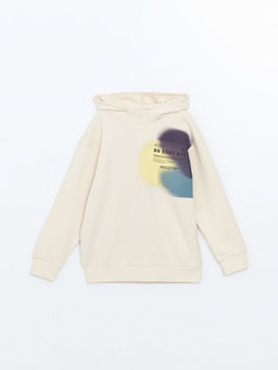 Kap??onlu Erkek ?ocuk Sweatshirt