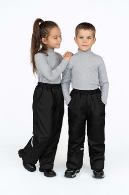 Брюки демисезонные черные