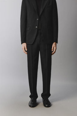 WOOL SUIT TROUSERS - Zara фото 2