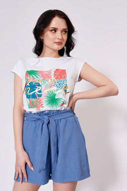 Футболка М323033Па Белый - Елена фото 6