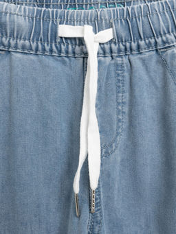 ACOOLA / Брюки джинсовые детские для мальчиков Iseo голубой  фото 4