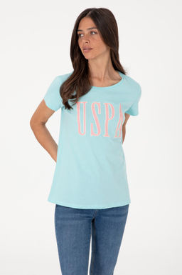 Kad_n Aqua Bisiklet Yaka Ti__rt Sepette S_rpriz _ndirim - U.s. polo assn фото 3