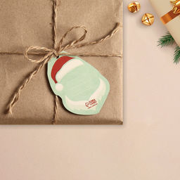 Цена за 20 шт. Шильдик новогодний на подарок «Крутой Дед Мороз», 5×7.5 см