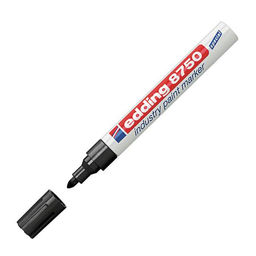 Маркер специальный EDDING 8750 E-8750/1 2-4 мм черный