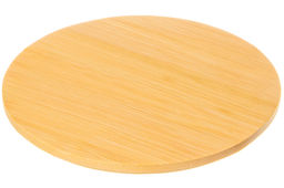 Менажница 28*28*3,5 см Цветок цельная 4 секции + деревянная вставка - Elan gallery фото 18