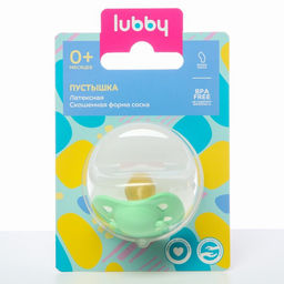 Соска-пустышка ортодонтическая, латекс, от 0 мес.