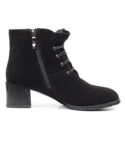 04-M20-6117 BLACK Ботинки женские зимние (натуральная замша, натуральный мех) - Фабричный китай фото 7