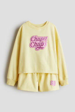 Conjunto de 2 piezas en tejido sudadera
