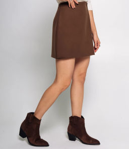 Юбка #КТ8662 (1), коричневый