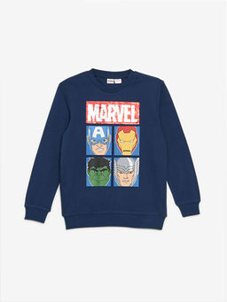 Bisiklet Yaka Hulk Bask?l? Erkek ?ocuk Ti??rt - Waikiki фото 2