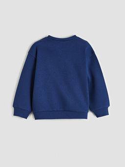 Stitch Bask?l? K?z ?ocuk Sweatshirt