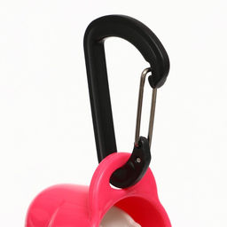 Поилка прогулочная фигурная, 500 мл, с мягким носиком, красная - Пижон фото 5