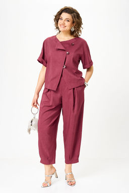 Костюм Michel Chic 1337/1 рубиновый  фото 5