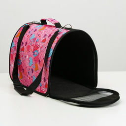 Сумка - переноскара для животных, каркасная, ПВХ, 40 х 25 х 26 см, микс цветов - Пижон фото 5