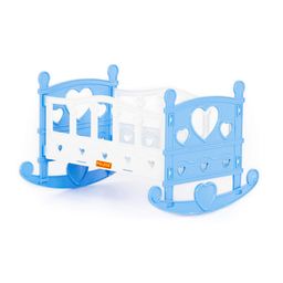 Кроватка-качалка сборная для кукол №2 (7 элементов) (в пакете) - Полесье фото 2