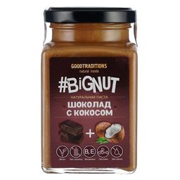 Кокосовая паста с Бельгийским шоколадом,стекло, 240г - Добрые традиции фото 2