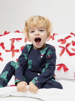 К 1661/синий 1410 Н149 пижама д/дет яс - Crockid фото 2