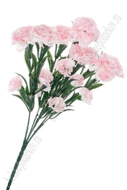 Веточка декоративная "Гвоздика" 40 см (SF-7873) светло-розовый
