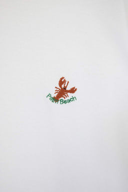 Ekru Istakoz Nak?sl? Oversize/Genis Kesim %100 Pamuk T-Shirt TMNSS26TS00025 - Trendyolmilla фото 5
