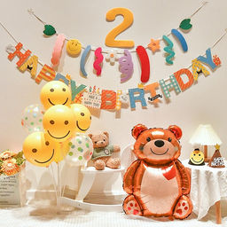 Цена за 2 шт. Воздушный шар фольгированный 18 Моему котёнку, круг, с подложкой - Страна карнавалия фото 5